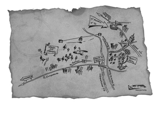 Mapas y planos ilustrados